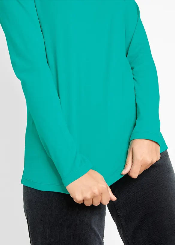Langermet topp (2-pack), bonprix