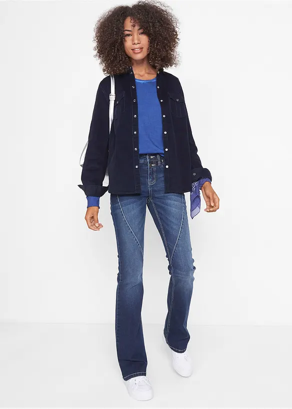 Bootcut-jeans Mid Waist, Stretch, bonprix