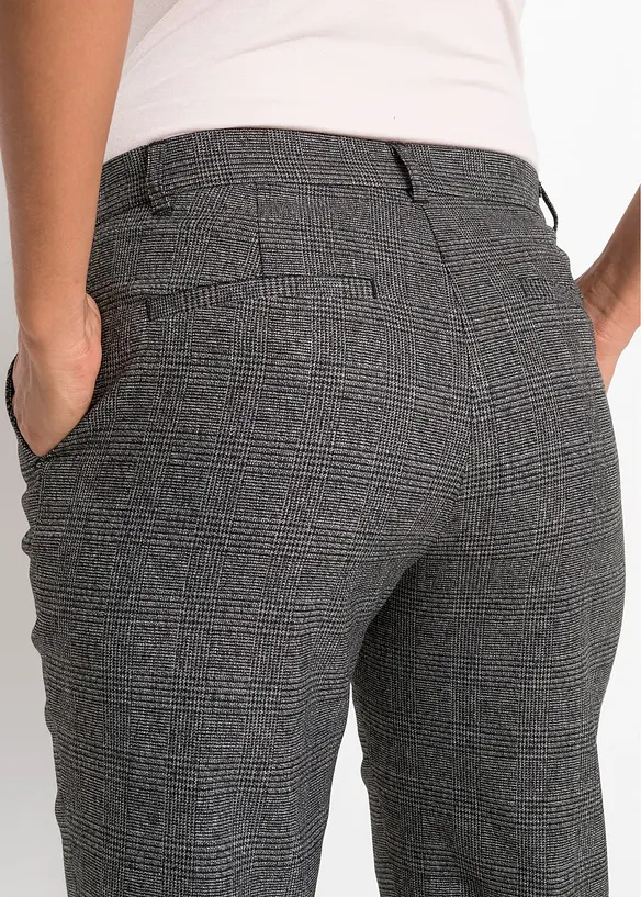 Chinos med rutemønster, bonprix