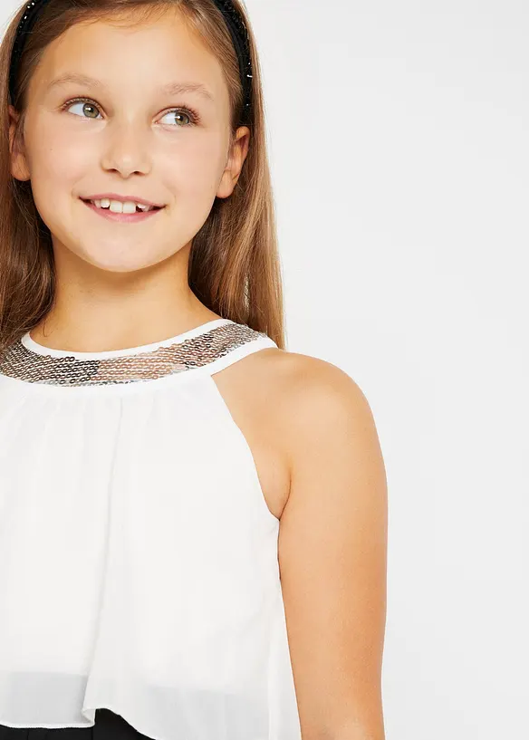 Chiffonkjole, bonprix