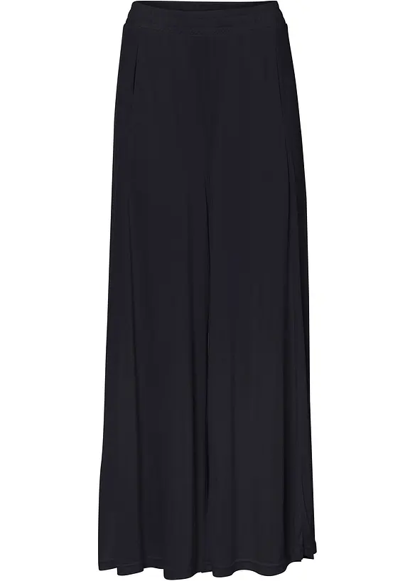 Culottes i jersey med vide ben, bonprix
