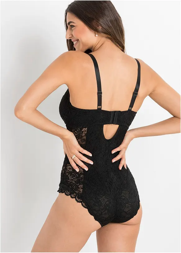 Body i blondemateriale, bonprix