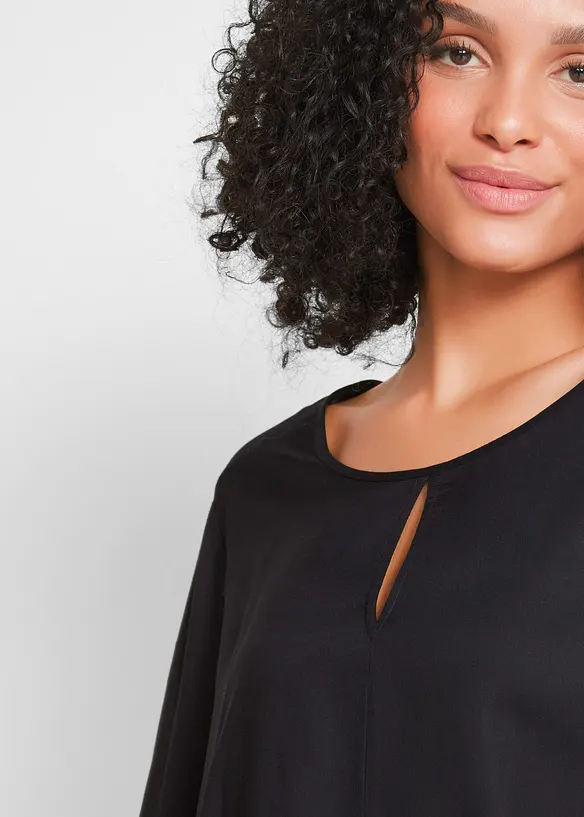 Bluse i 100% viskose, bonprix