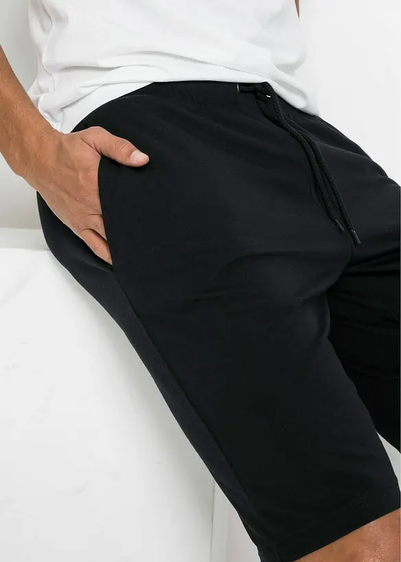 Bermudashorts i lett trikotmateriale (2-pack), bonprix