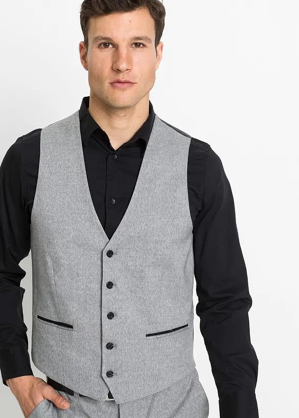 Dress med vest (3-delt sett), Regular Fit, bonprix