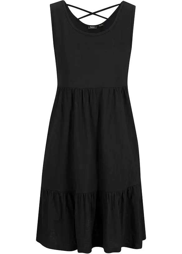 Jerseykjole i 100% bomull, bonprix