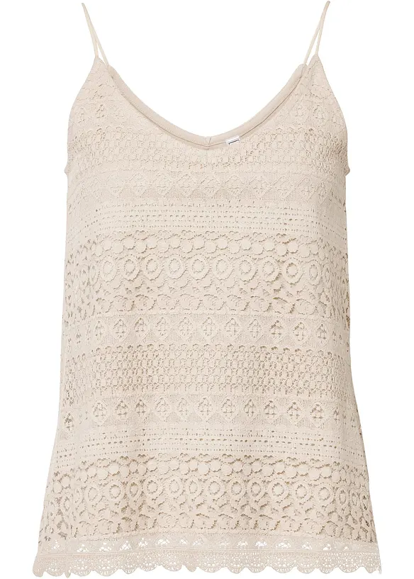 Singlet i bomullsmiks, bonprix
