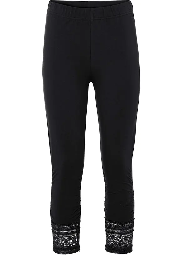 Caprileggings med økologisk bomull, bonprix