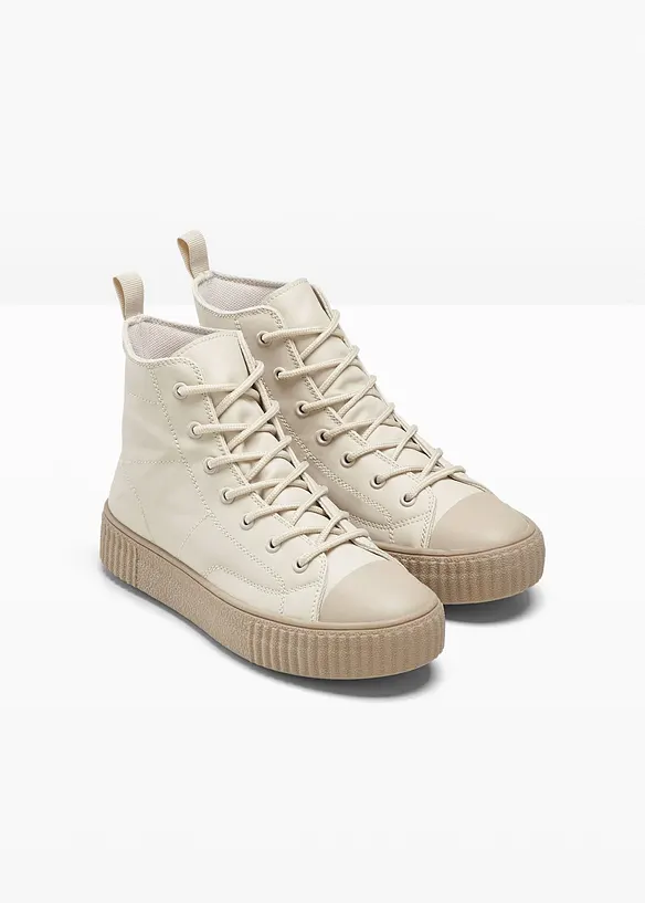 Ankelhøye platåsneakers, bonprix