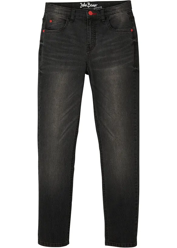 Jeans til gutt, med kul vask, John Baner JEANSWEAR
