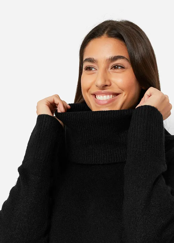Strikket kjole i oversized modell, bonprix