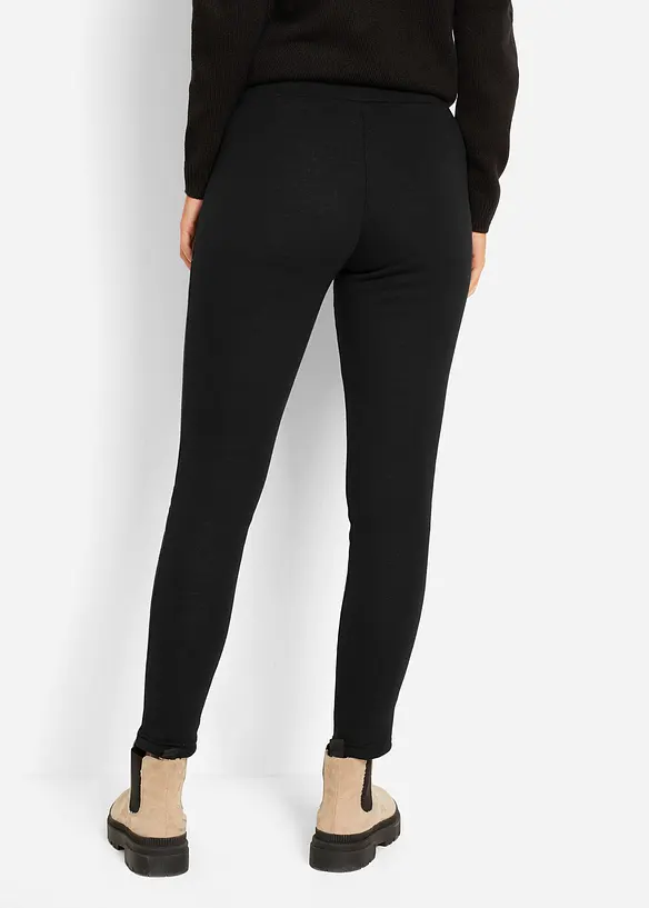 Leggings med pilefôr, bonprix