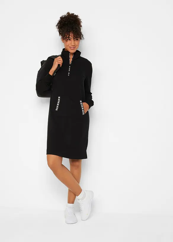 Myk sweatshirtkjole, bonprix