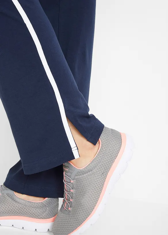 Trikotbukse av bomull med stretch, bonprix