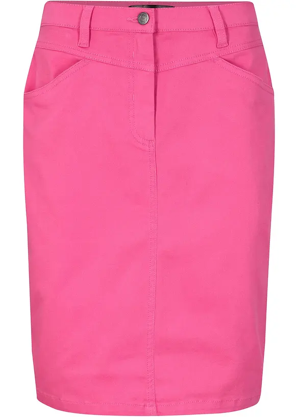 Denimskjørt, stretch, bonprix