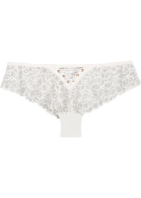 Brazilian truse i fint blondemateriale, bonprix