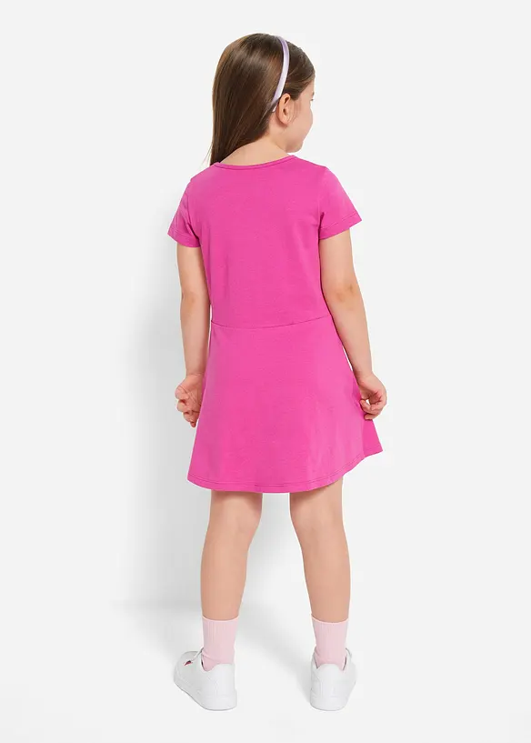 Jerseykjole av økologisk bomull (2-pack), bonprix