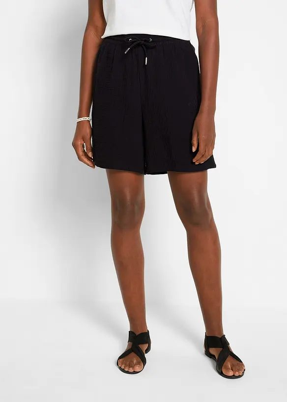 Shorts i musselin, bonprix