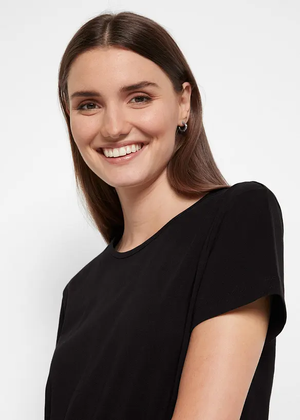 Maxikjole i 100% bomull, bonprix