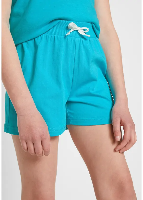 Trikotshorts i 100% økologisk bomull (3-pack), bonprix