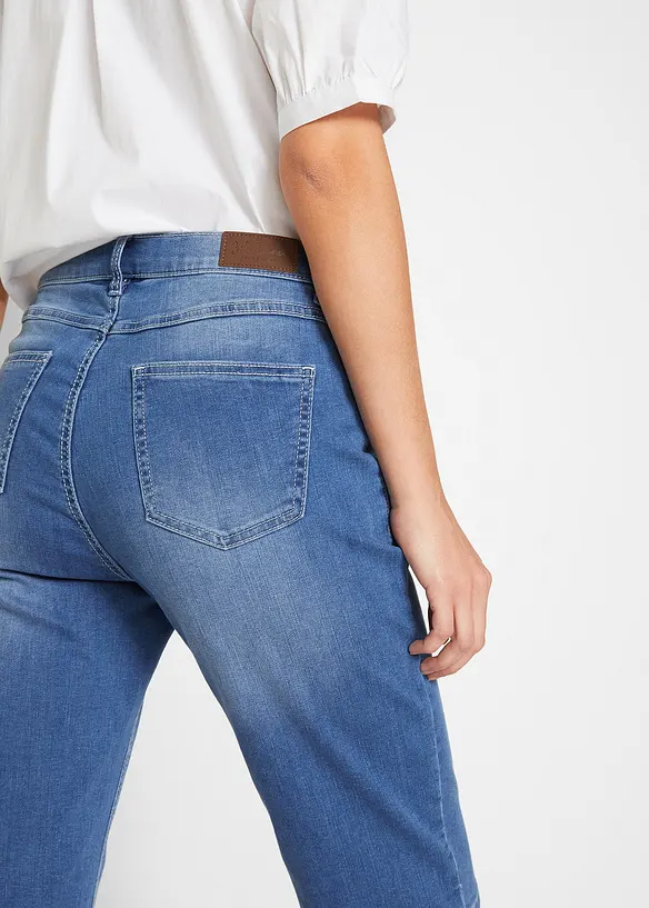 Bermuda-jeans, komfort-stretch, bonprix