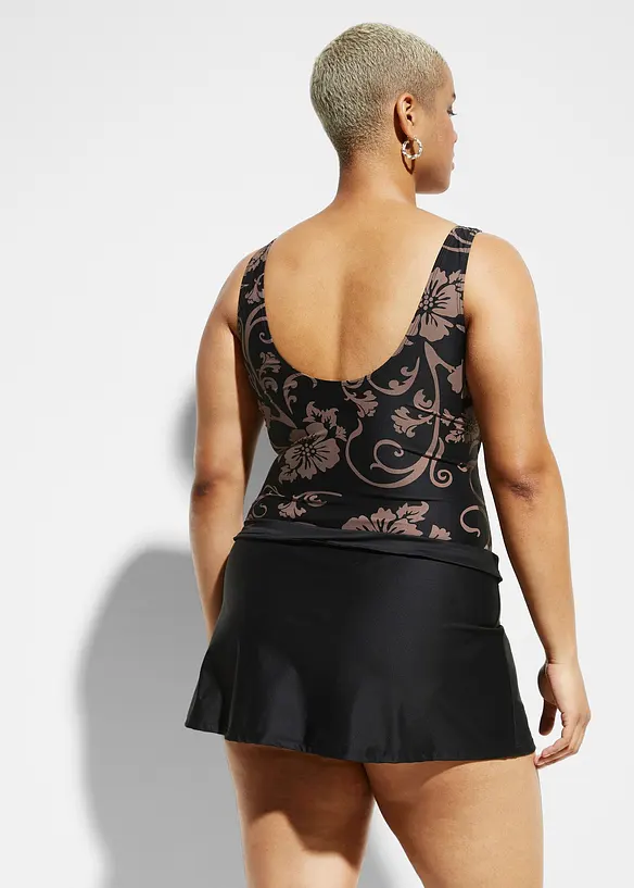 Shape-badekjole, lett figurformende, bonprix