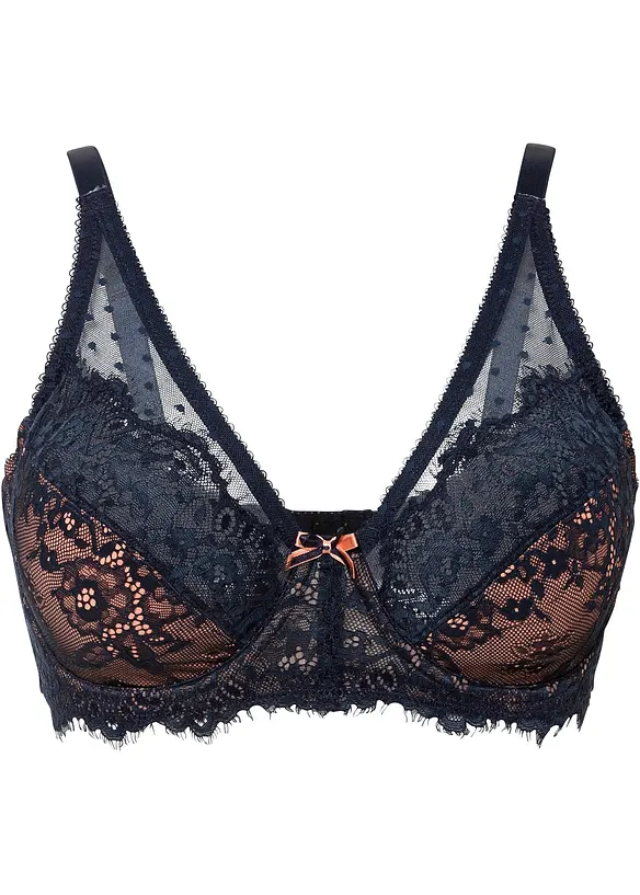 Minimizer-BH med forseggjorte blonder, bonprix