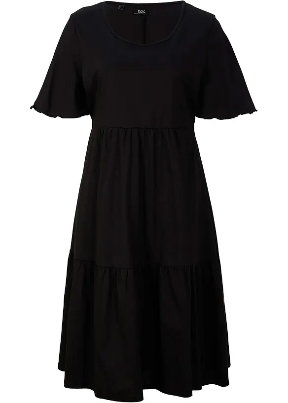 Jerseykjole i 100% bomull, bonprix