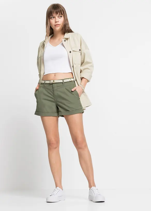 Bomullsshorts, bonprix