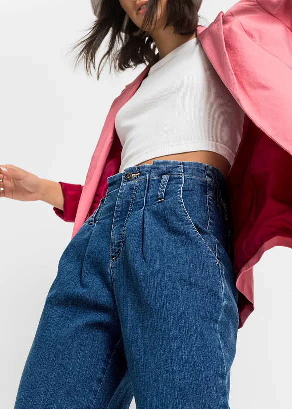 Mom-jeans, High Waist, stretch, bonprix