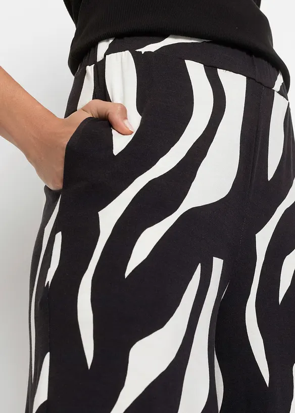 Jerseybukse i myk viskosemiks, bonprix