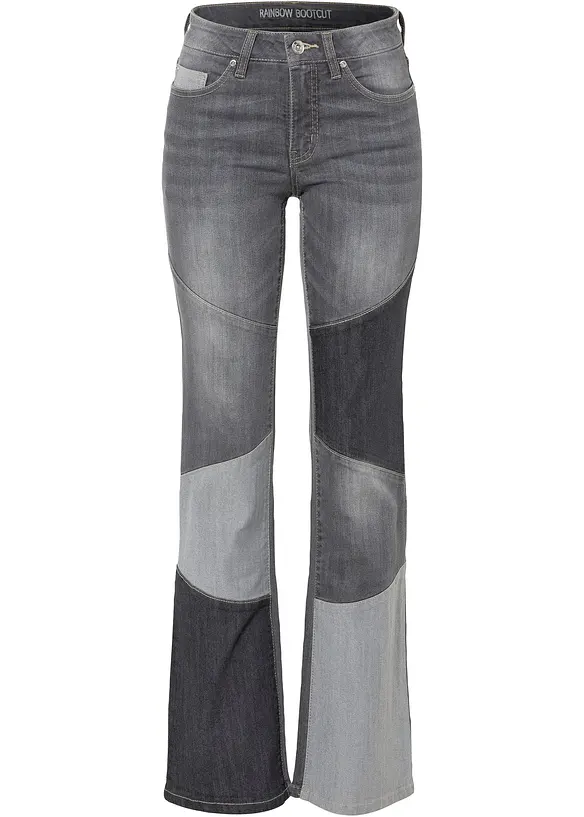 Flared-jeans Mid Waist, bonprix