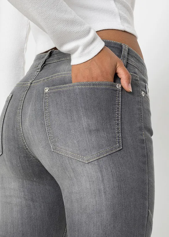 Flared-jeans Mid Waist, bonprix