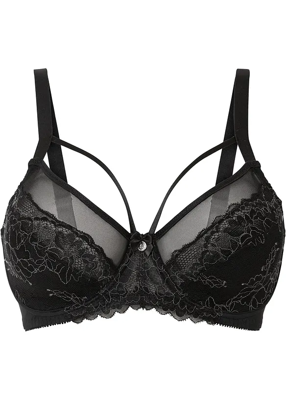 Minimizer-BH med delikate blonder, bonprix