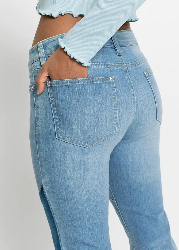 Flared-jeans Mid Waist, bonprix