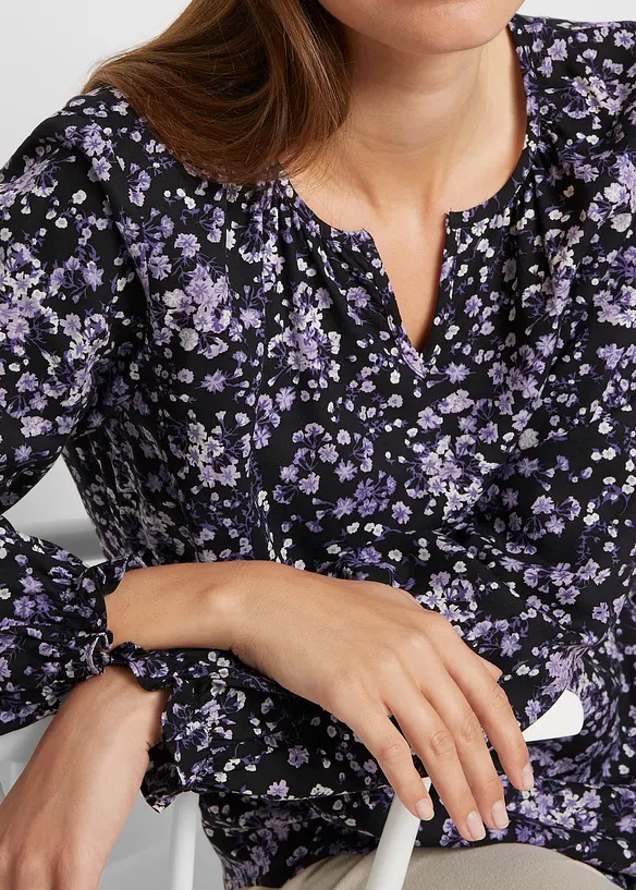 Bluse, lang arm, bonprix