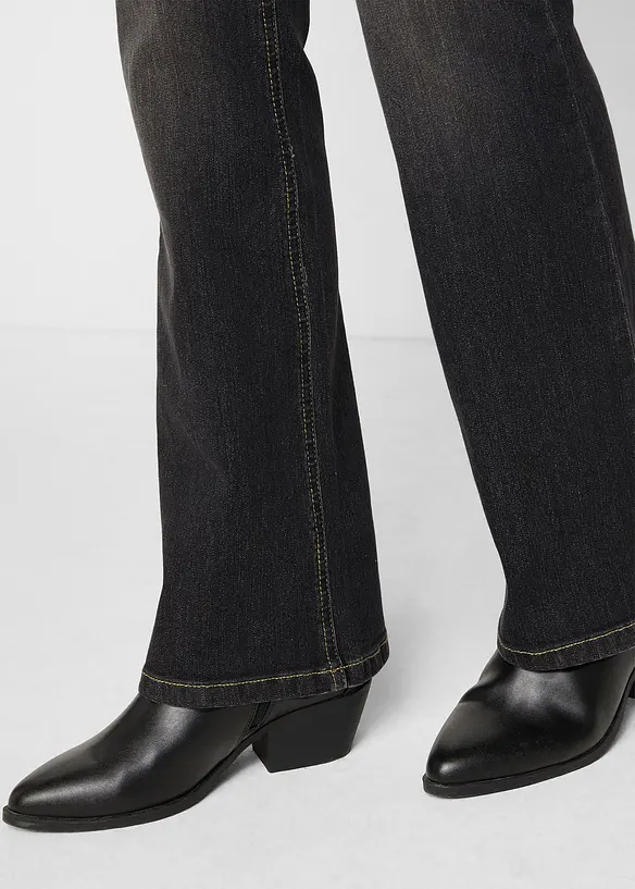 Bootcut-jeans Mid Waist, Komfort-Stretch, bonprix