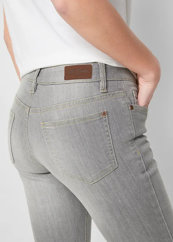 Bootcut-jeans Mid Waist, Komfort-Stretch, bonprix