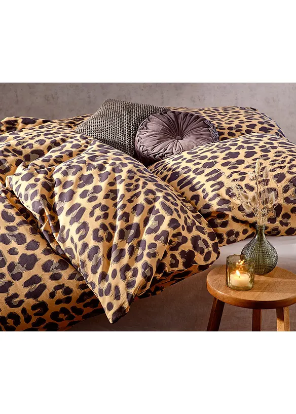 Sengesett med leopard-design, bonprix