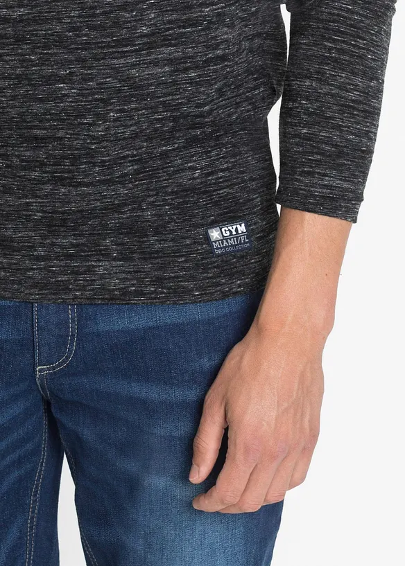 Langermet shirt (3-pack), bonprix
