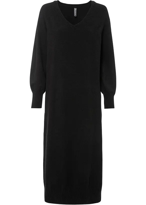 Legglang, oversized og strikket kjole, bonprix