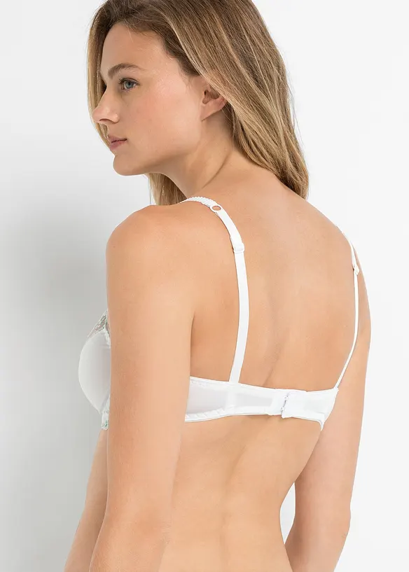 Spile-BH med delikate blonder (3-pack), bonprix
