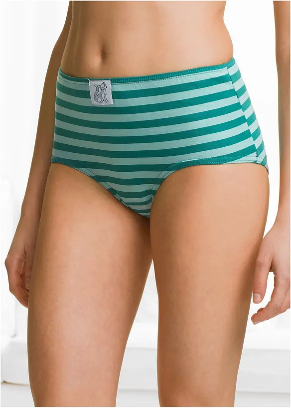 Høy truse (4-pack), bonprix