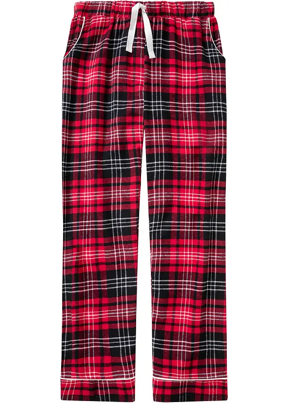 Pyjamasbukse i vevd flanellkvalitet, bonprix