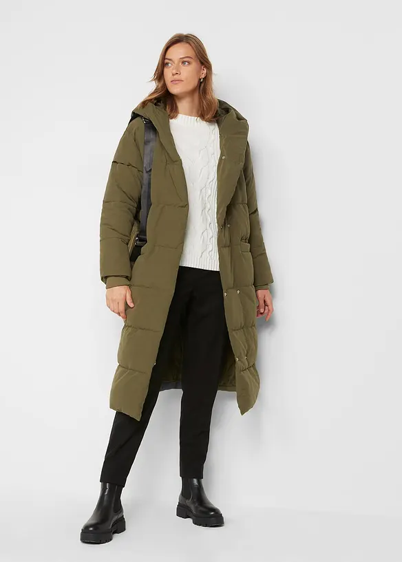 Vattert, oversized kåpe, bonprix