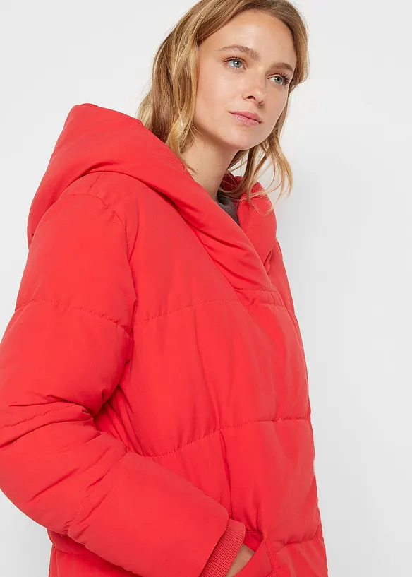 Vattert, oversized kåpe, bonprix