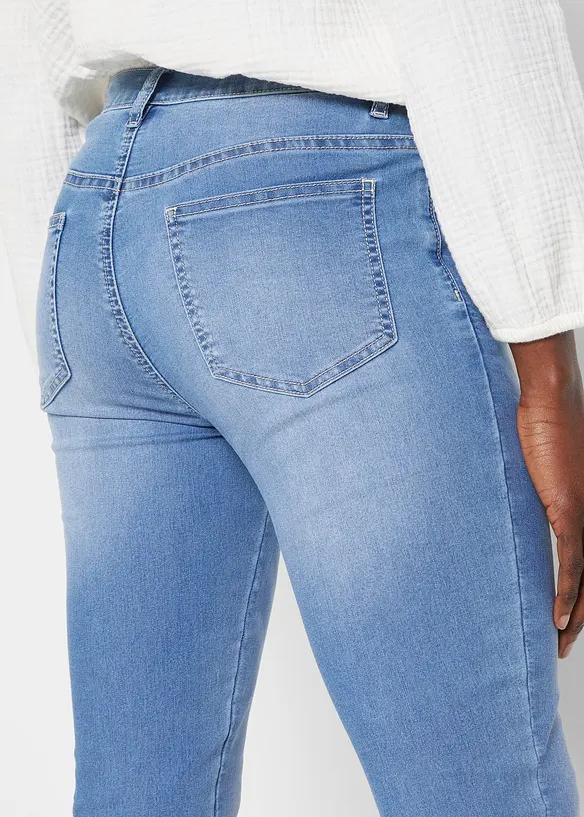 Slim-Fit-jeans Mid Waist, stretch, bonprix