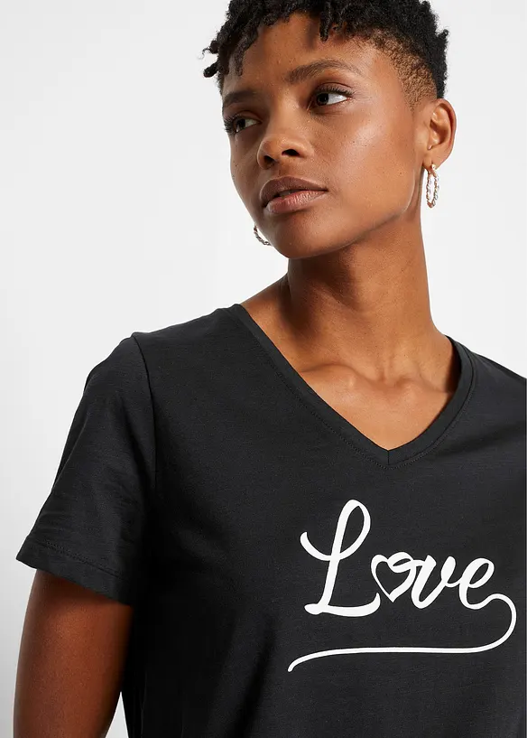Topp med print, bonprix