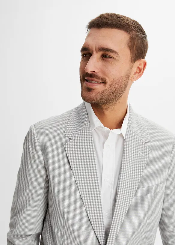 Blazer i kreppmateriale, Regular Fit, bonprix