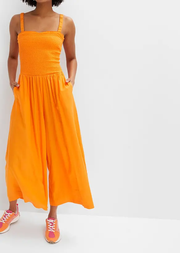 Jumpsuit i lett viskose, bonprix
